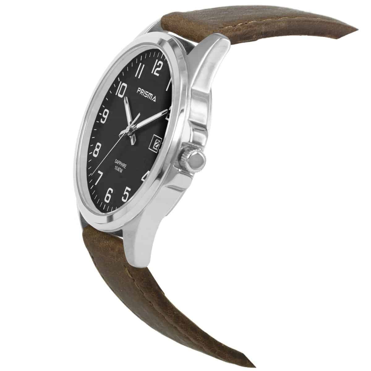 Prisma Horloge P.1724.329G Heren Titanium Saffierglas – Excellentwebshop